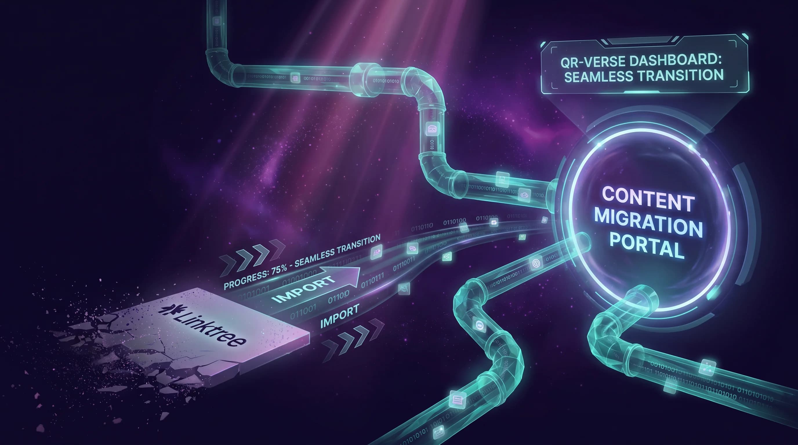 How to Migrate from Linktree to QR-Verse (Step-by-Step) - QR-Verse blog