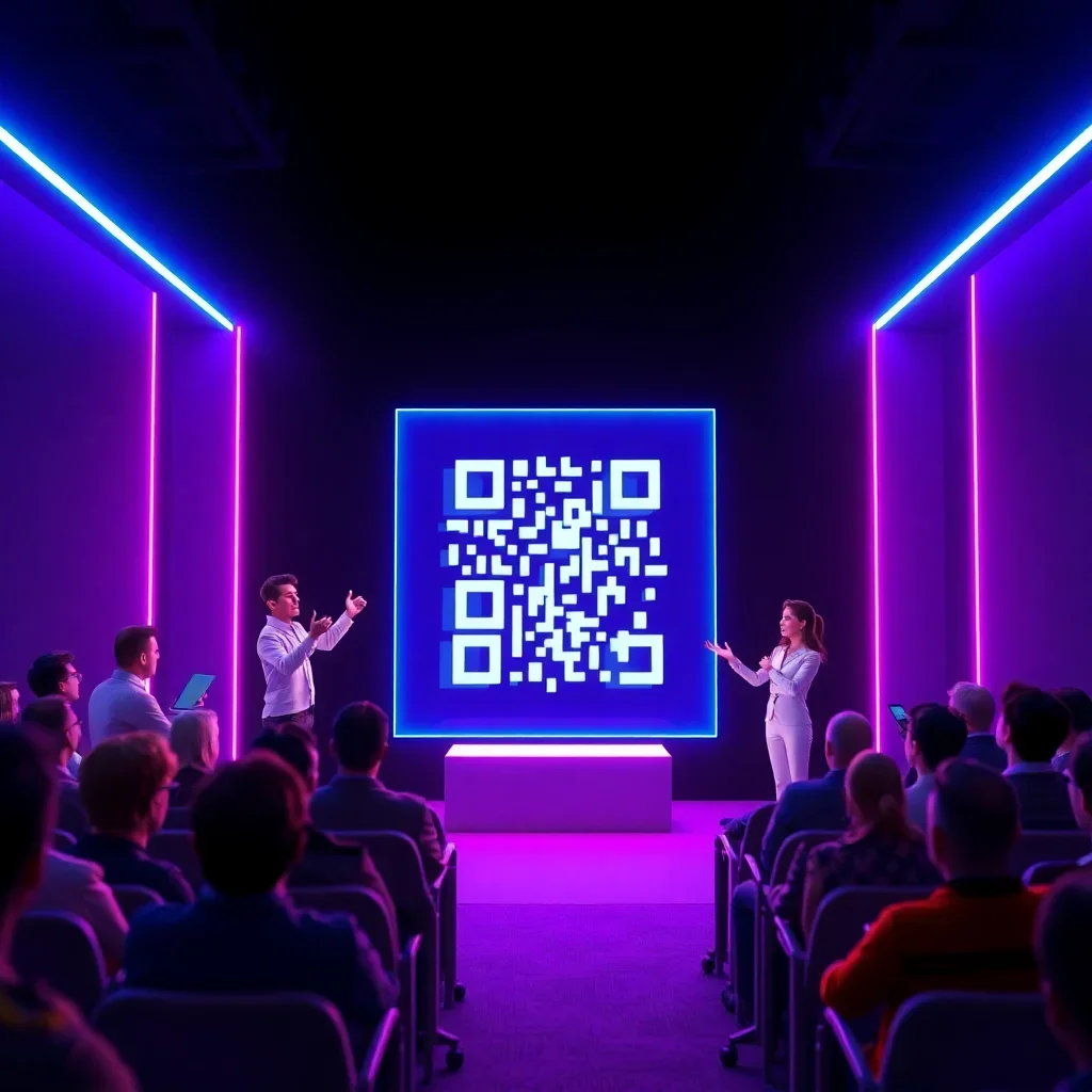 AI QR code for marketing and events — vibrant design that amplifies event branding