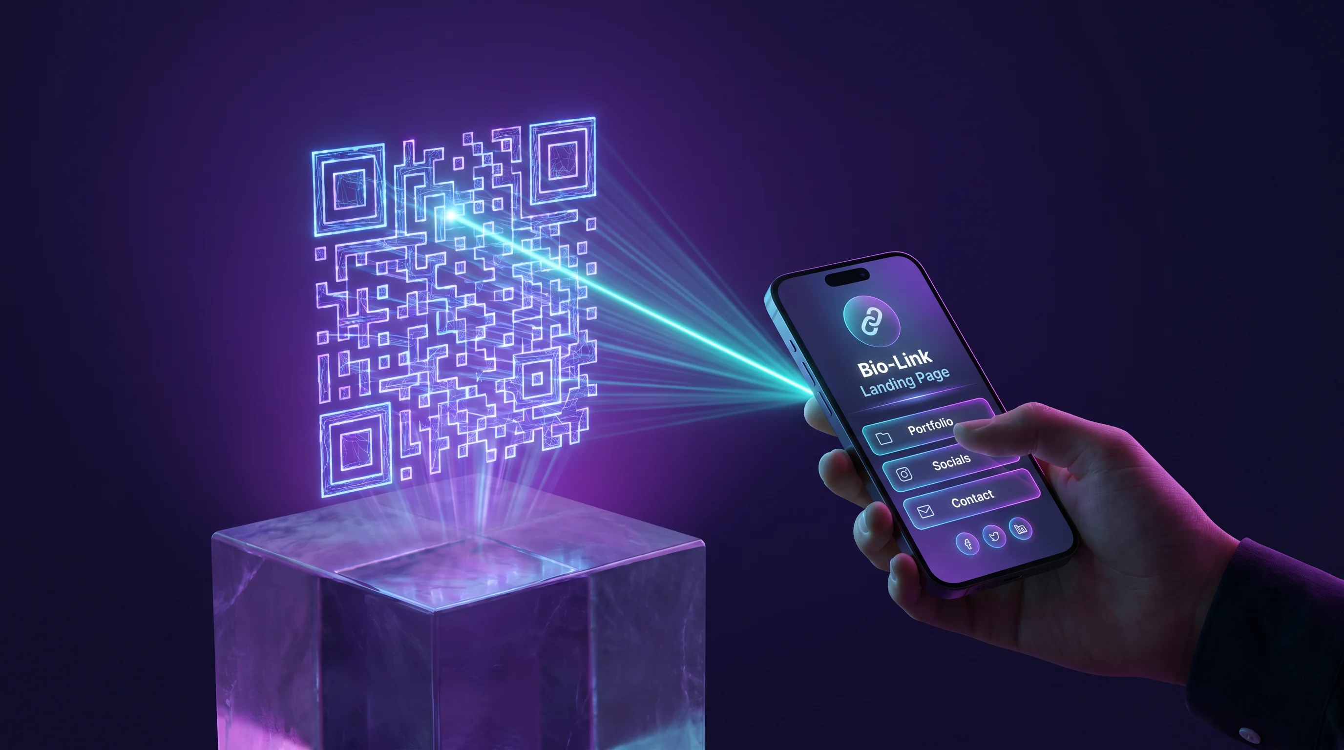 QR Code for Bio Link: One Print, All Your Links | QR-Verse